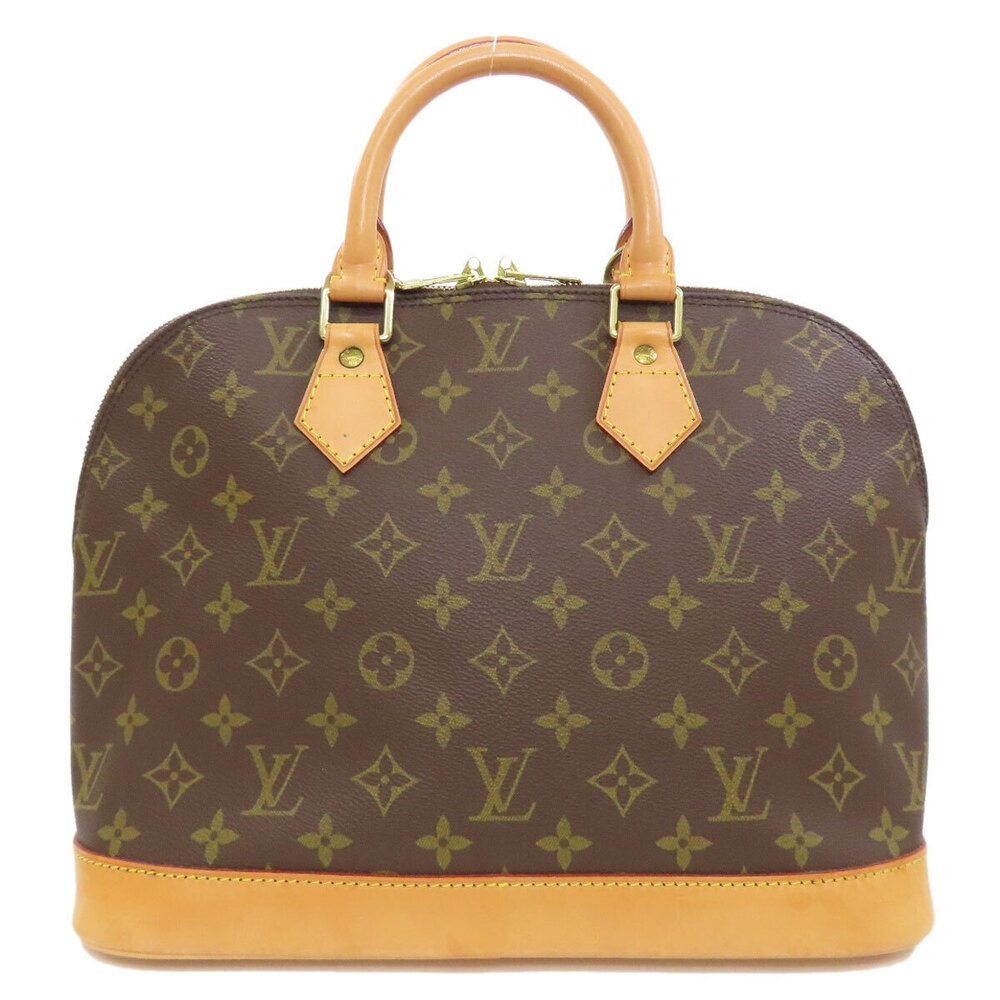 Louis Vuitton Handbag Canvas Monogram Alma Brown